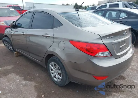 2014 Hyundai Accent Gls from USA, damaged, VIN KMHCT4AE5EU658740